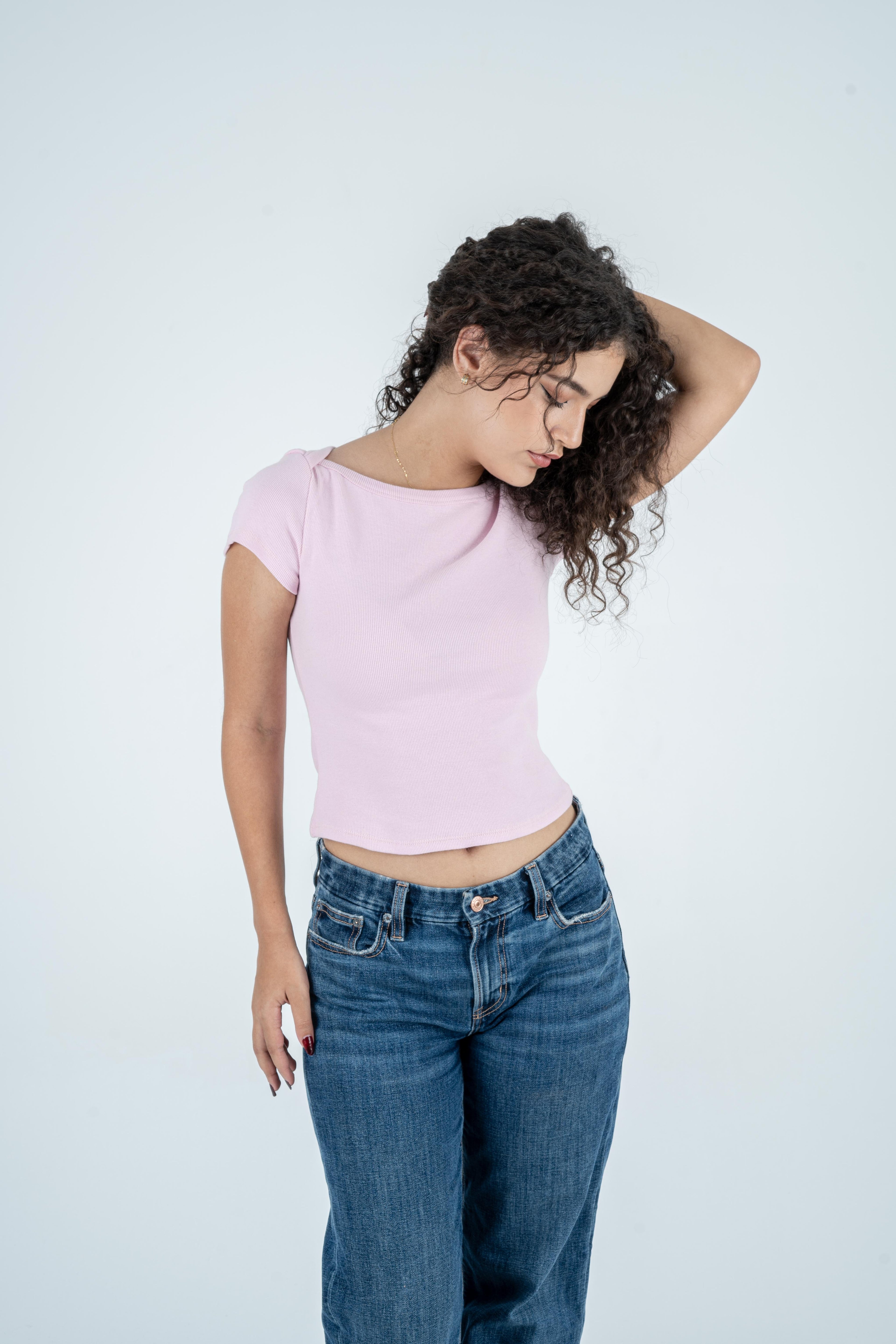 Boat Neck Top