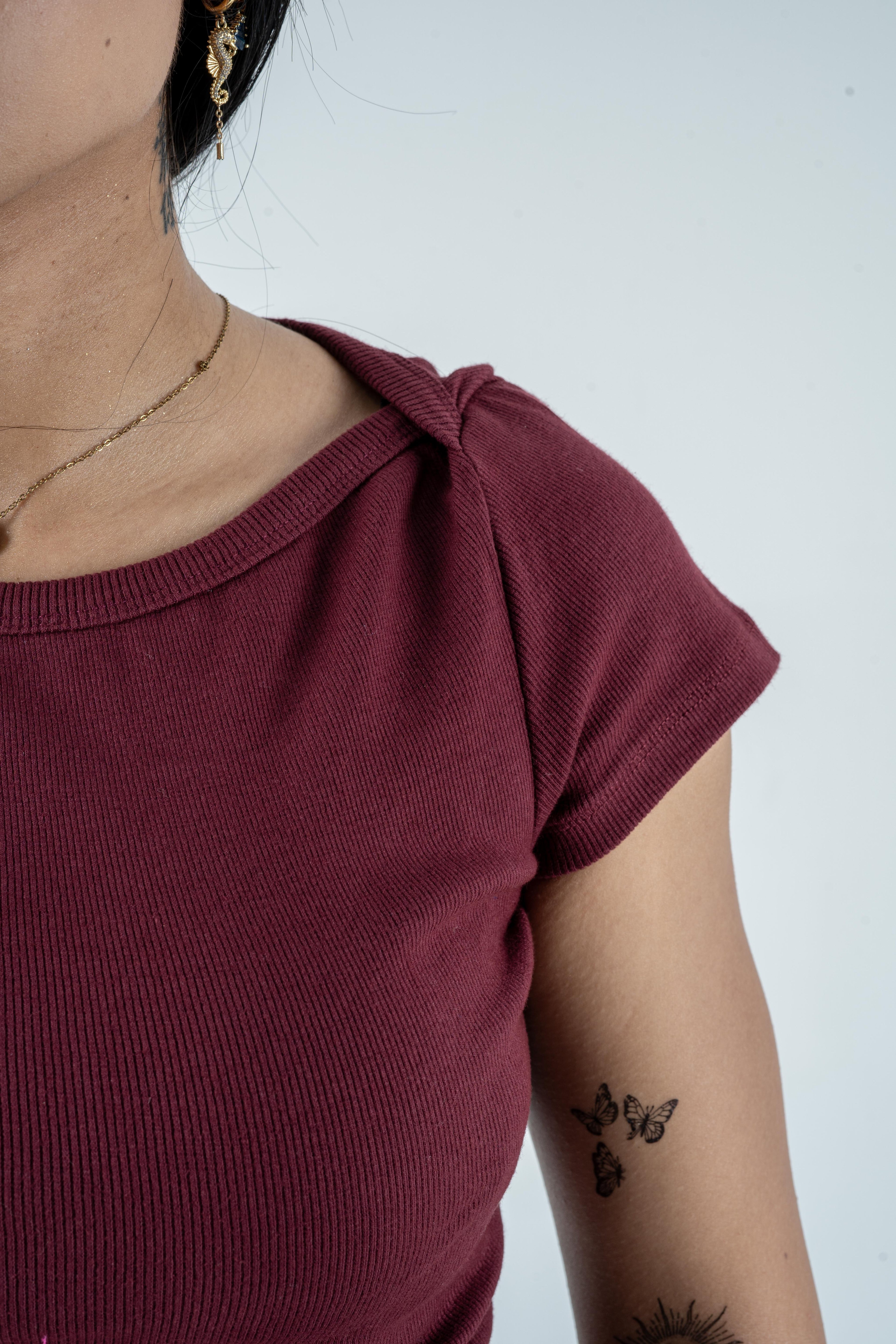 Boat Neck Top