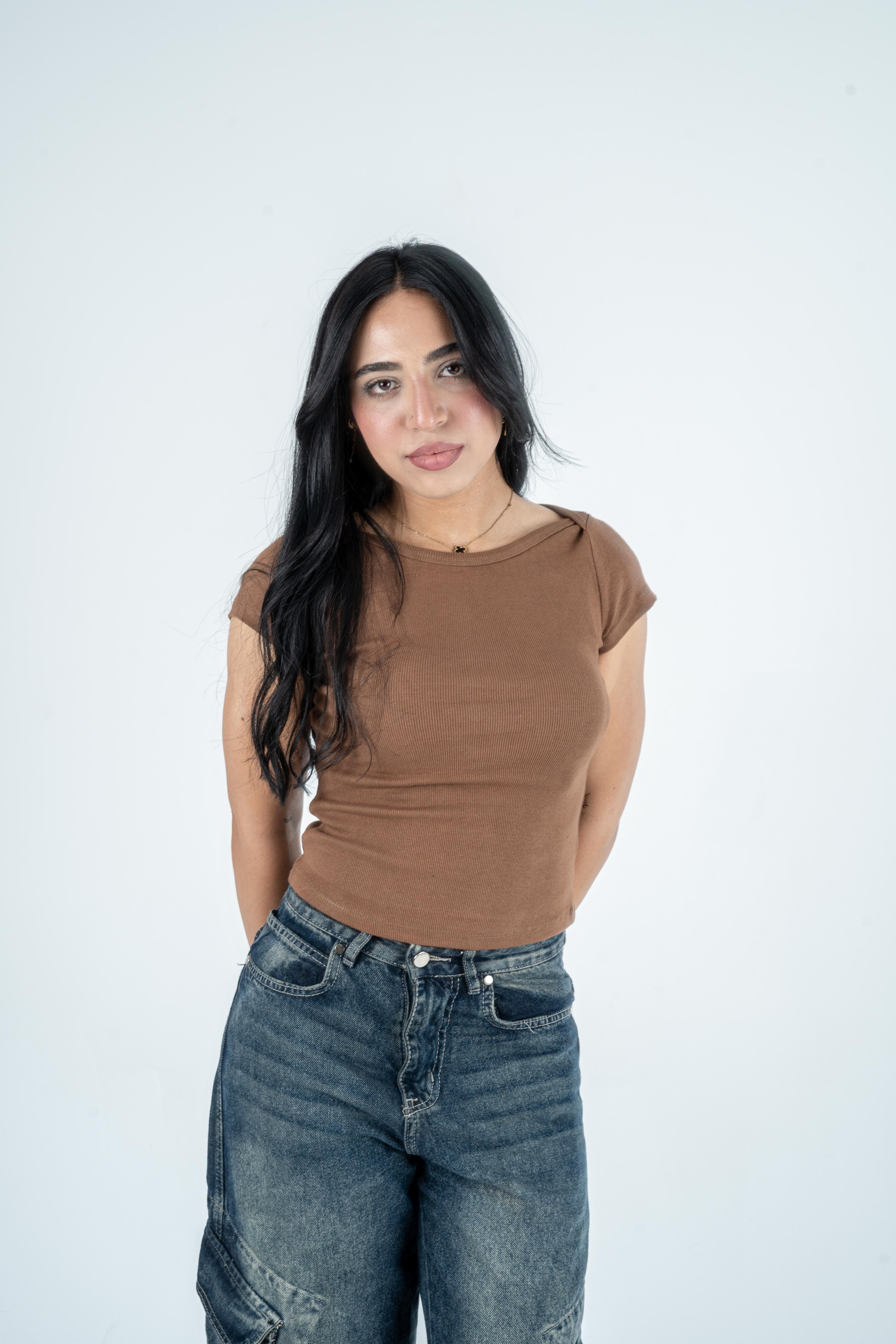 Boat Neck Top